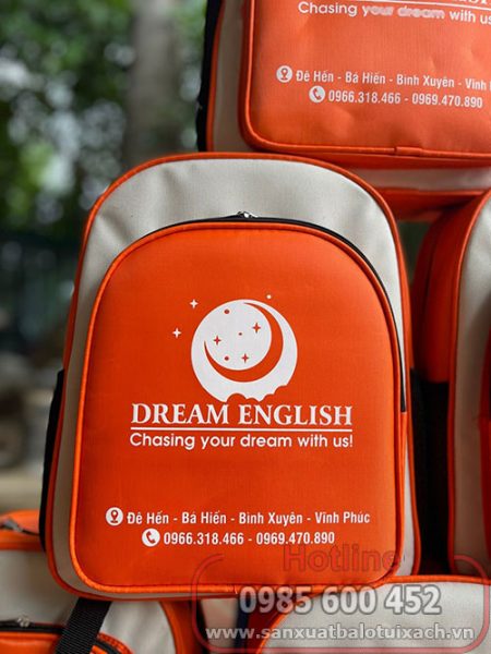 Sản xuất balo tiếng anh Dream